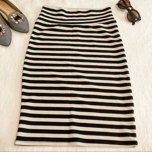 Lularoe Cassie Pencil Skirt Striped Size XS